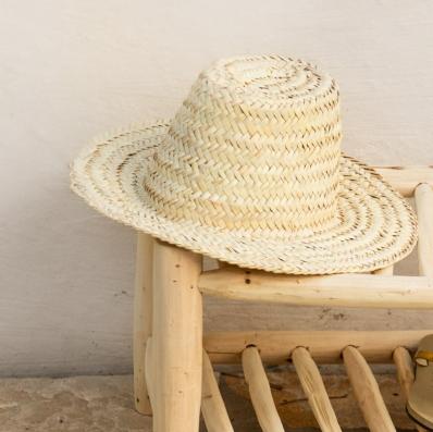 Chapeau de Paille Tressé