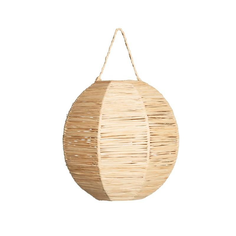 Suspension tressée en Raphia BOULE 20cm