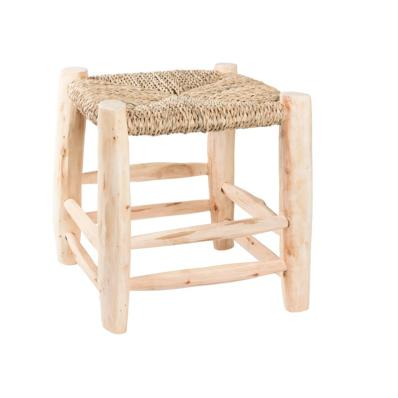 Tabouret Marocain en bois 32cm