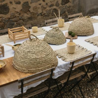 Cloche en fibre naturelle XL