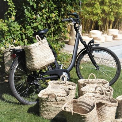 Panier Doum Tressé Adapté aux Vélos